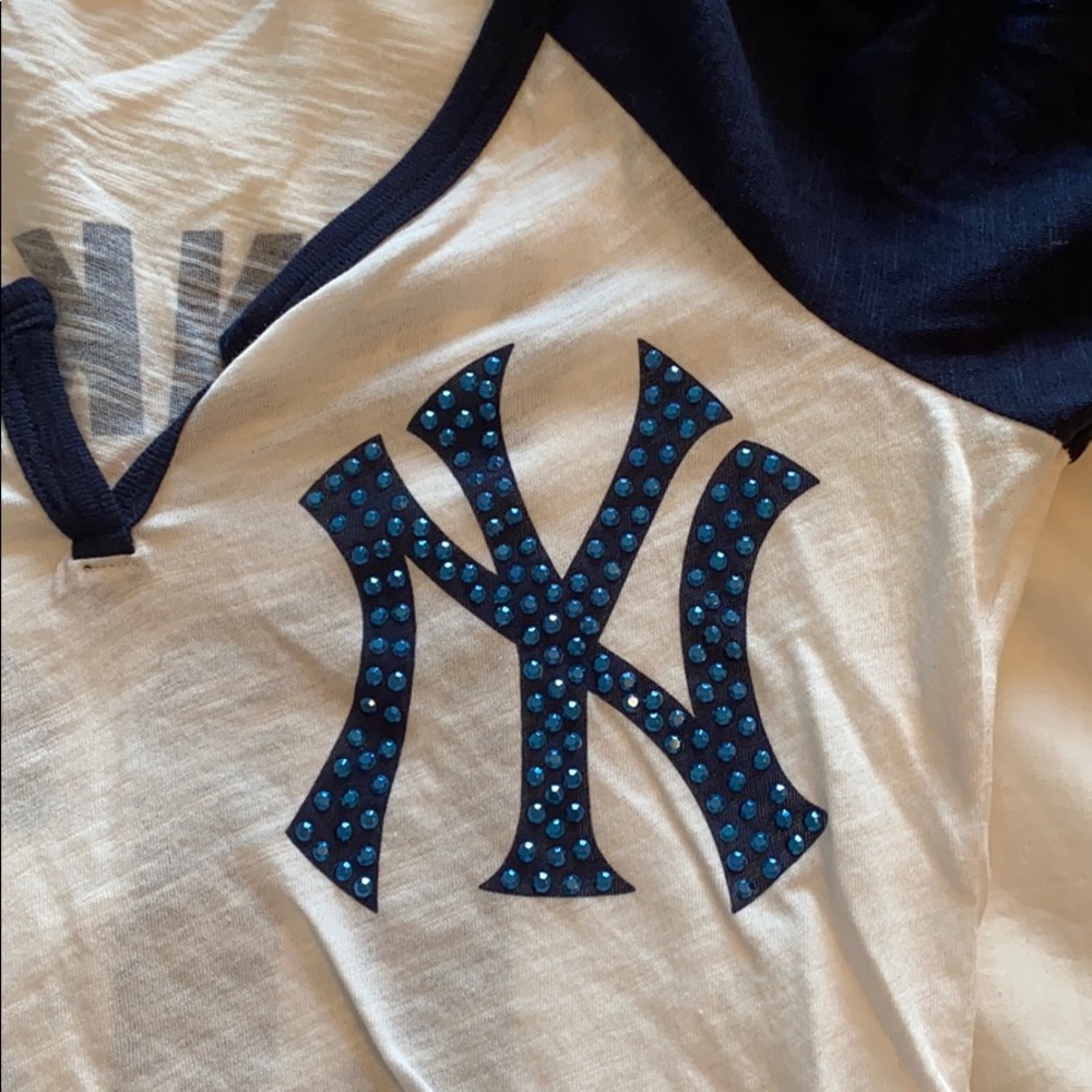 Victoria Secret PINK NY Yankees Long Sleeve